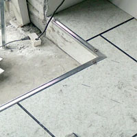 防靜電地板封門臺階安裝教程